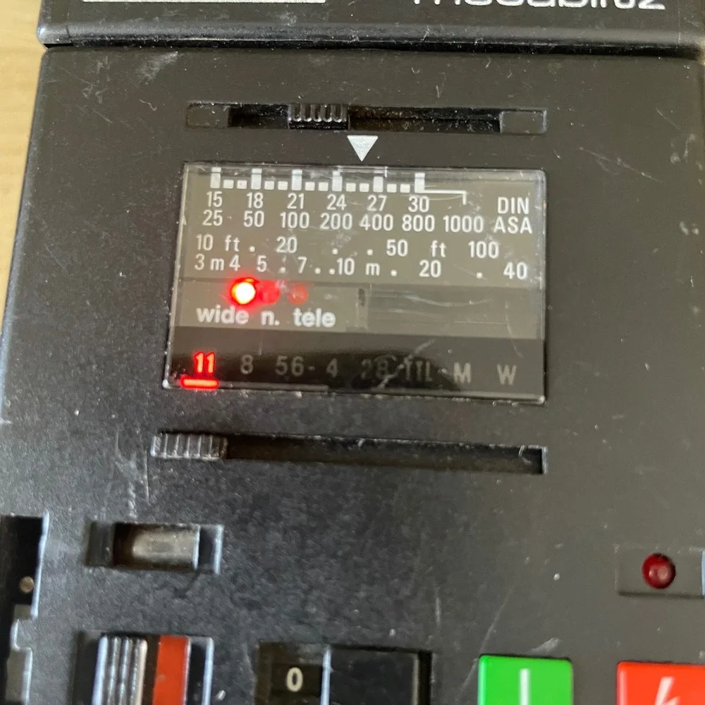 Metz Mecablitz 36 CT 2 36 CT-2 36CT2 Flash Unit SCA 300 Tested For Power Works